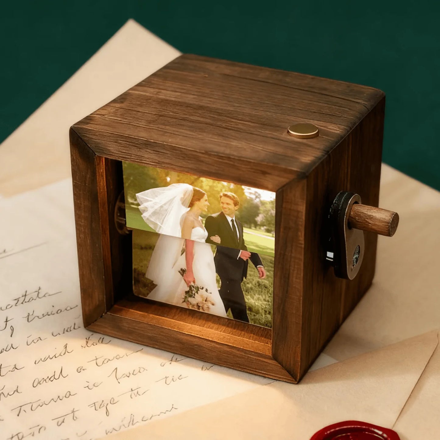 Kişiye Özel Işıklı Fotoğraf Kutusu